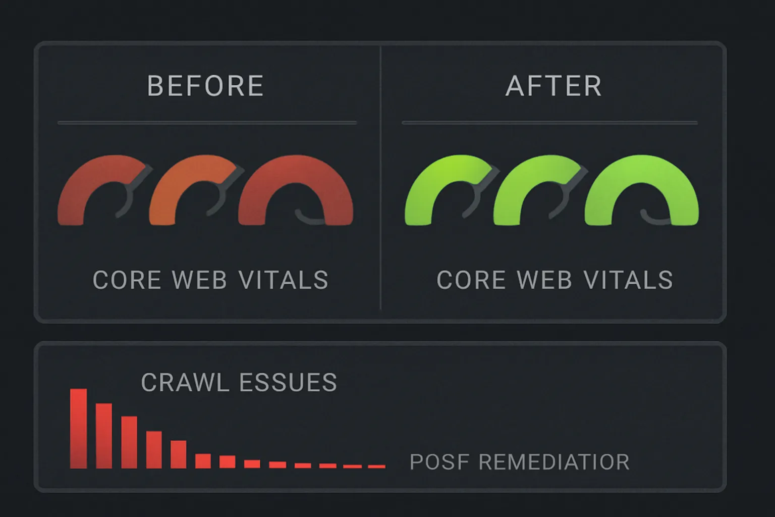 Case study visual for Technical SEO